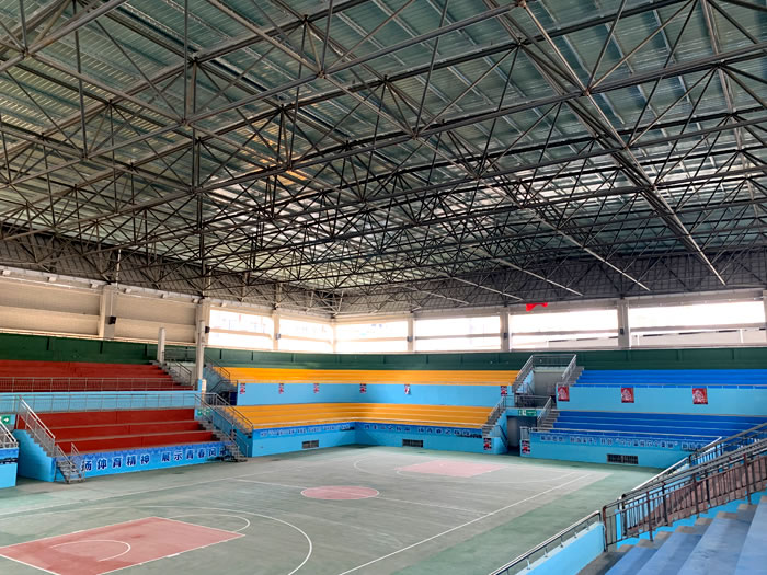 襄阳富川体育馆网架